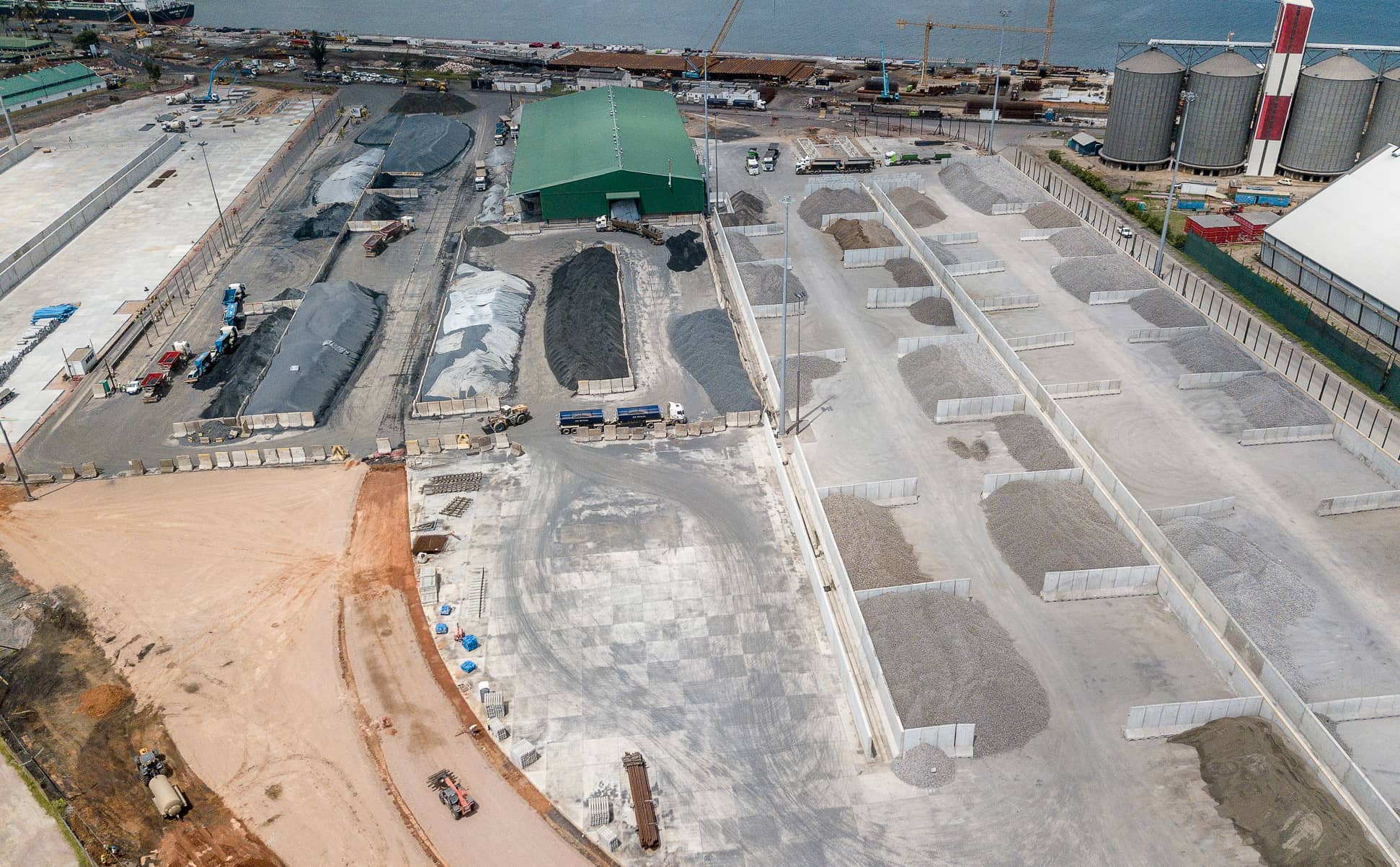 Maputo Port’s bulk terminal development almost complete